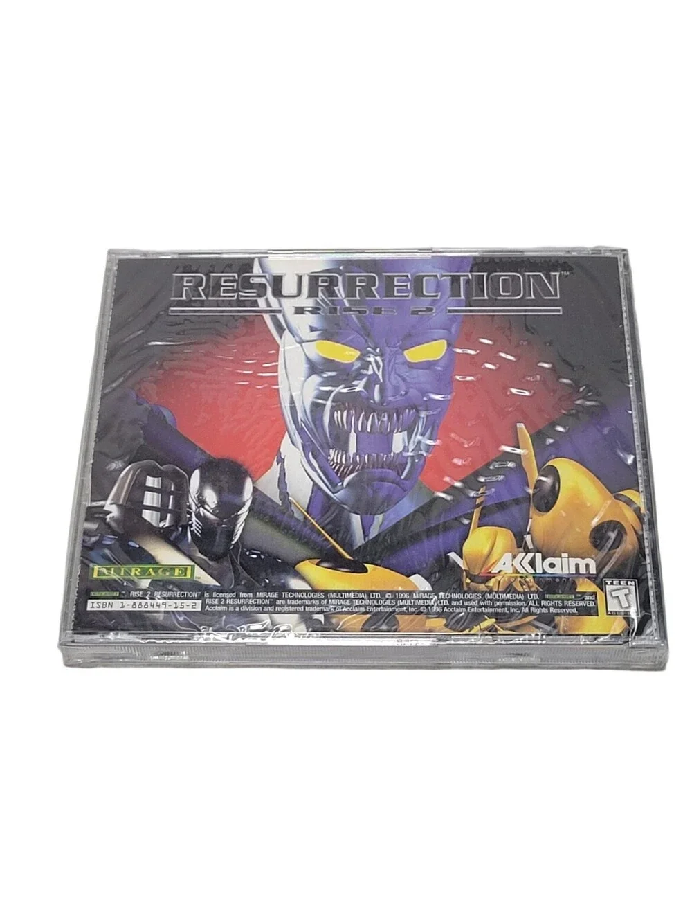 Resurrection: Rise 2 - PC CD ROM - 1996 Acclaim Big Box Sealed Disc